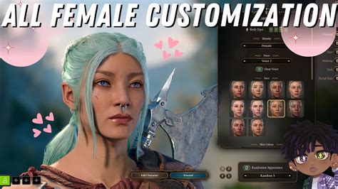 baldur's gate 3 face customization|baldur's gate 3 customization mod.